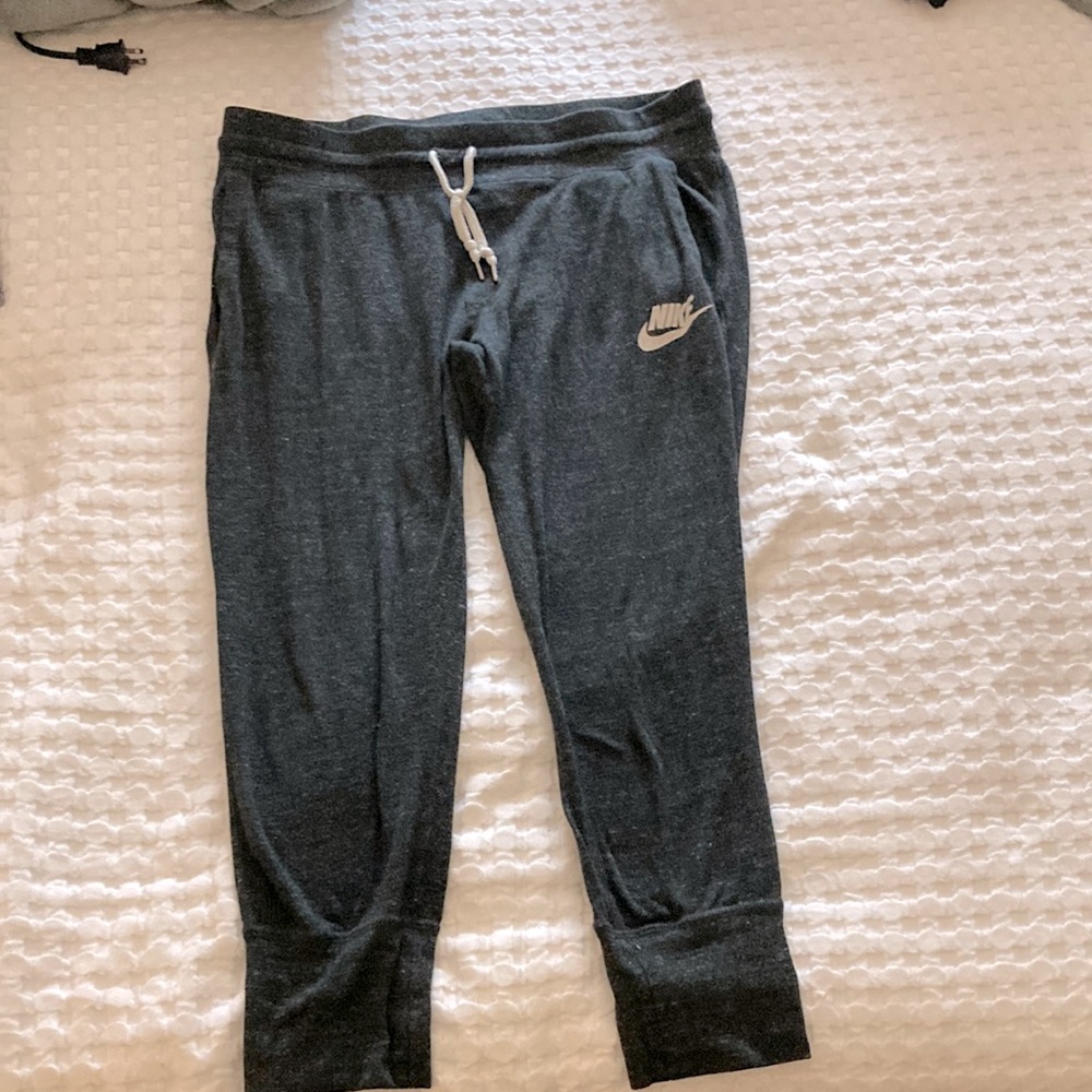 Nike vintage cotton crop jogger sweatpants
